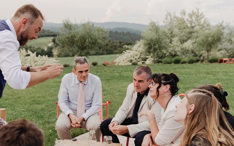 animation mariage close-up magicien de proximité