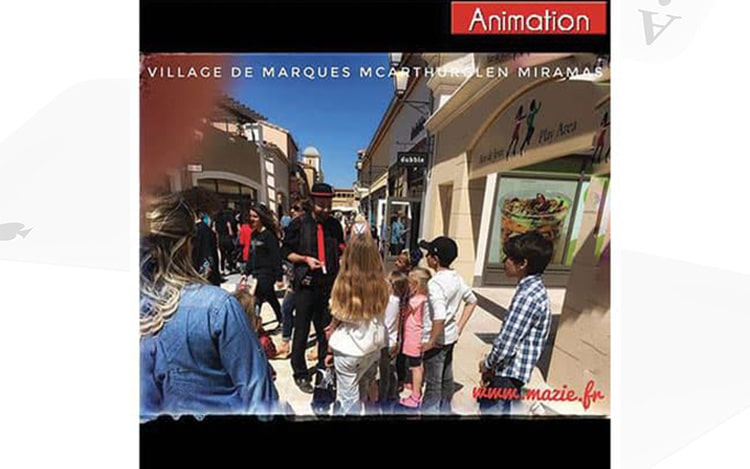 Intervention au village de Marques de Miramas, Mc Arthur Glen