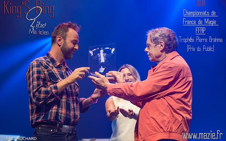 gerard majax remise du prix du public ffap champion de france