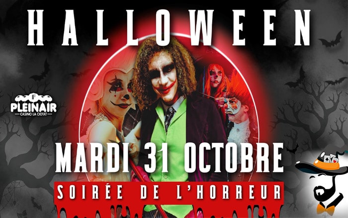 Magicien Halloween Casino PleinAir La Ciotat Zibé le Magicien Bouches du Rhône