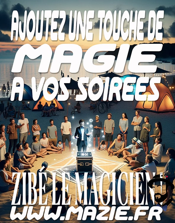 teaser soirée camping magicien